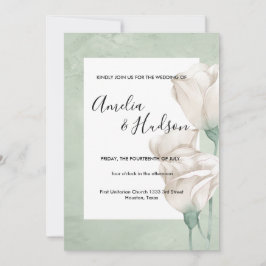 convite para casamento da Trendy Greenery