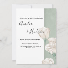 convite para casamento da Trendy Greenery