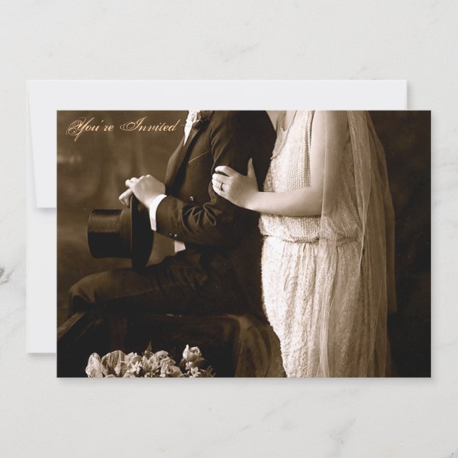 Convite para Casamento de 1920 (Frente)