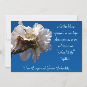 Convite Para Casamento De Almond Blossom