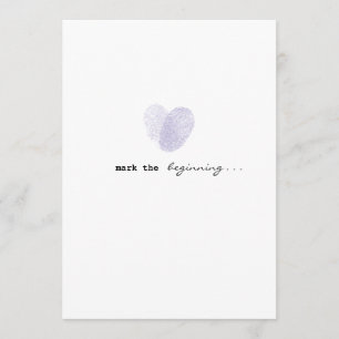 Convite para Casamento de Amor Marcado