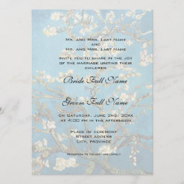 Convite para casamento de arte