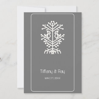 Convite para Casamento de Árvore da Vida