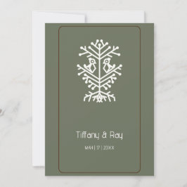 Convite para Casamento de Árvore da Vida