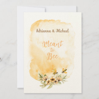 Convite para Casamento de Barato Bonito de Bee