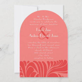 Convite para casamento de Berry Limão Delight Swir