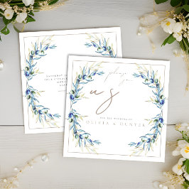 Convite para Casamento de Branch de Olive Branch E