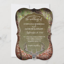 Convite Para Casamento De Caçadores De Veados Russ