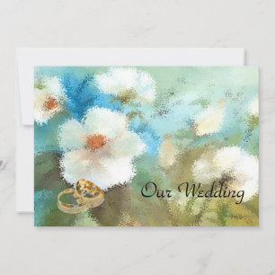 convite para casamento de Camellias