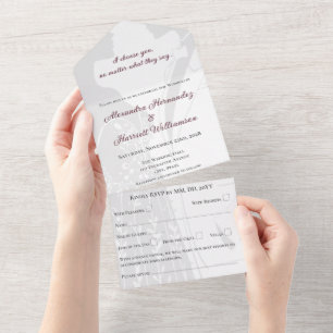 Convite para casamento de Casais lésbicas