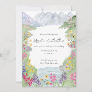Convite para Casamento de Castela Selvagem de Mont
