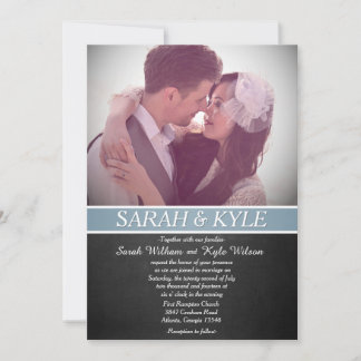 Convite para Casamento de Chalkboard