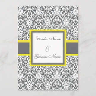 Convite para casamento de Cinzas