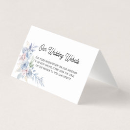 Convite para Casamento de Código QR Elegante - Loc