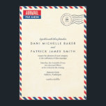 Convite para casamento de correio aéreo<br><div class="desc">HELPFUL HINT Complete o modelo (preencha o texto e carregue fotos) PRIMEIRO. Se você quiser fazer qualquer alteração de layout e/ou adicionar texto/imagens, clique em "personalizá-lo" APÓS preencher o modelo. Verifique DUAS vezes todos os lados deste design antes de enviar seu pedido. O que você vê na tela é o...</div>