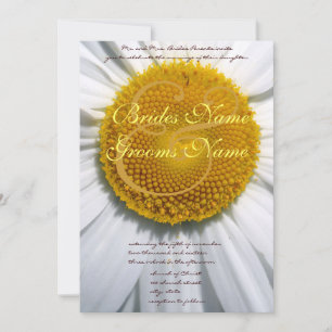 Convite para Casamento de Daisy, Linda Elegante