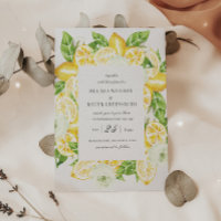 Convite para Casamento de Destino de Árvore de Lim