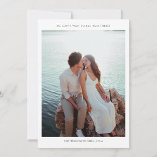 Convite para Casamento de Folha de Palma de CoCO W