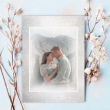 convite para casamento de foto de primavera