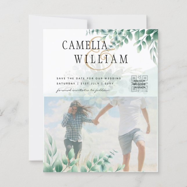 CONVITE PARA CASAMENTO DE FOTOGRAFIA EM GRANDE ESP (Frente)