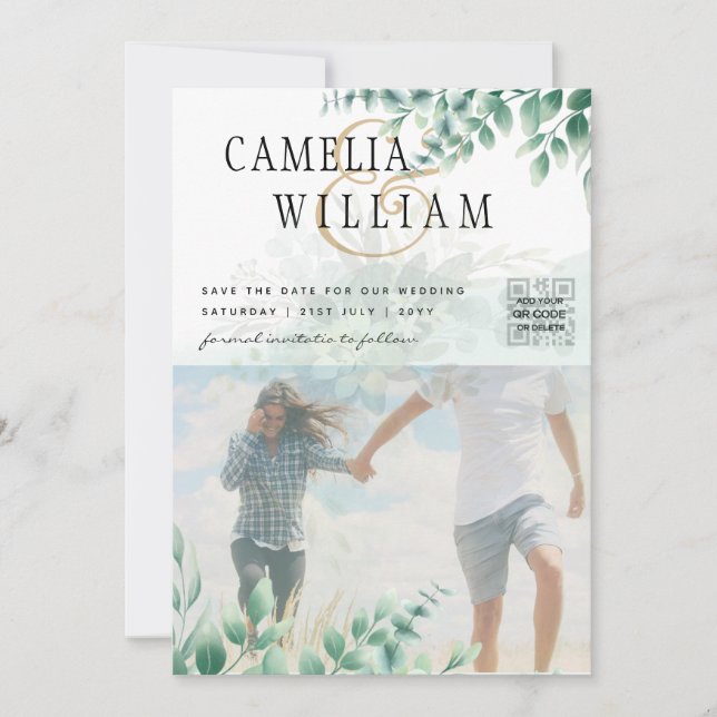 CONVITE PARA CASAMENTO DE FOTOGRAFIA EM GRANDE ESP (Frente)