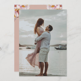 Convite Para Casamento De Fotos Castanho-Claro E L