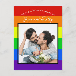 Convite para Casamento de Fotos com Casal Strike R