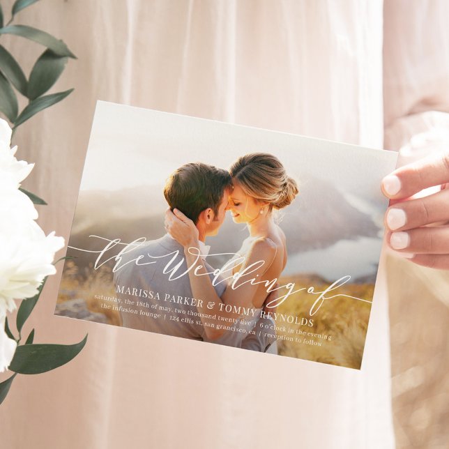 Convite para casamento de fotos de amor eterno EVL (Criador carregado)