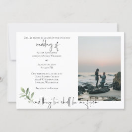 Convite para Casamento de Fotos Religioso 2