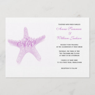 Convite Para Casamento De Frigorífico - Rosa