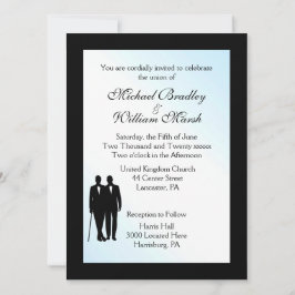 Convite para casamento de Gay de Dia Adorável