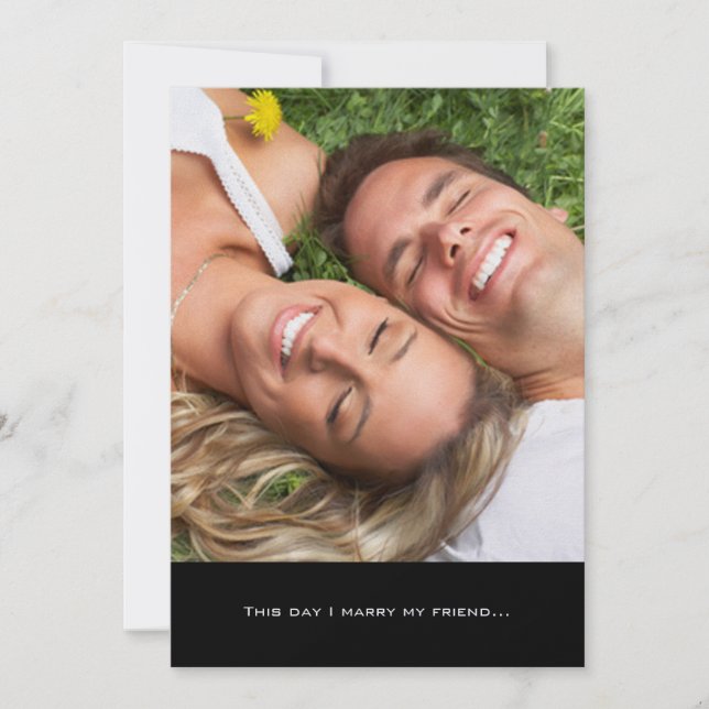 Convite para Casamento de Girassol Belo Elegante (Frente)