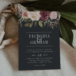 Convite para Casamento de Jardim à Lua