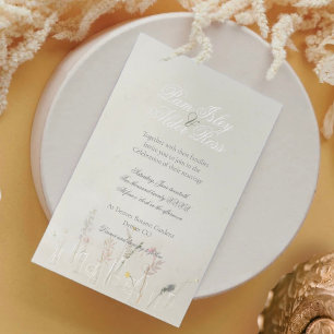 Convite para Casamento de Jars Boho