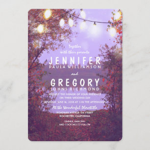 Convite para Casamento de Lago e String