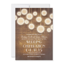 convite para casamento de lanternas