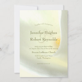 Convite para Casamento de Lily, Calla Branca Elega