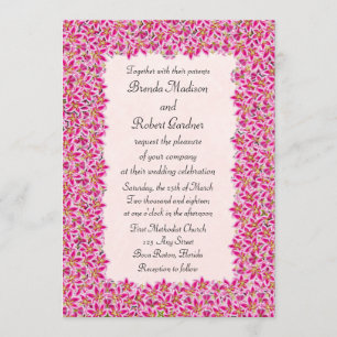 Convite para Casamento de Lily Garden, Stargazer R