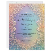 Convite para Casamento de Locais Delicados