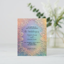 Convite para Casamento de Locais Delicados