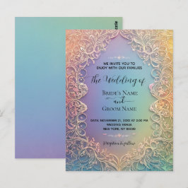 Convite para Casamento de Locais Delicados