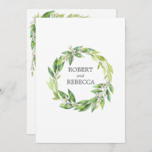 Convite para Casamento de L'orangerie