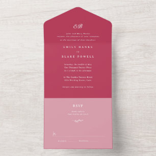 Convite para Casamento de Marselha