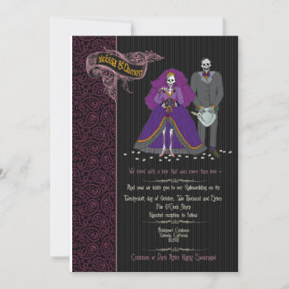 convite para casamento de Melissa e Damon