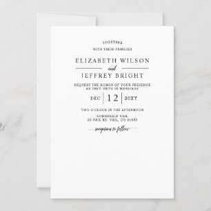 Convite Para Casamento De Montanhas Vellum Overlay