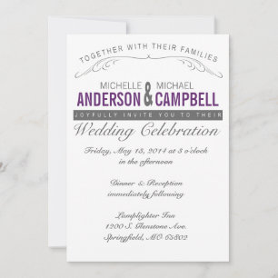 Convite para Casamento de País Russo