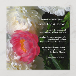 Convite para Casamento de Pequim Japonês
