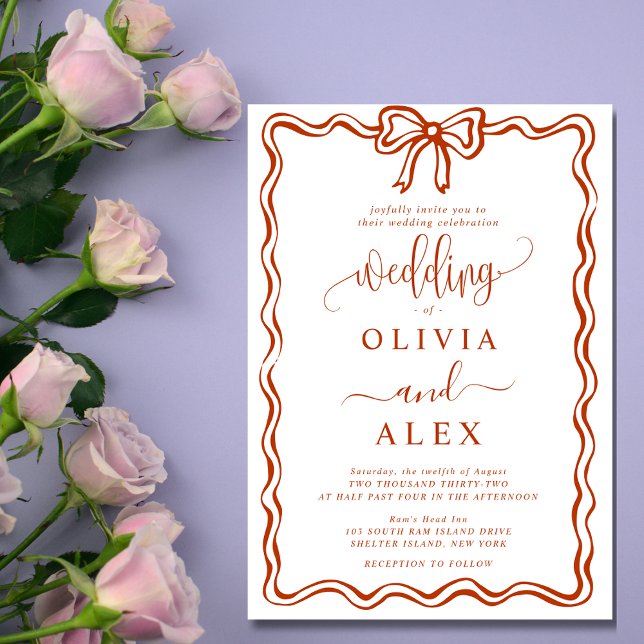 Convite para Casamento de Portas Clássicas Simples (Criador carregado)