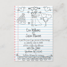 Convite para Casamento de Portas de Notebook