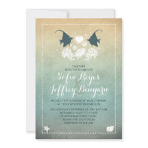 Convite para Casamento de Praia do Sr. e Sra. Fish